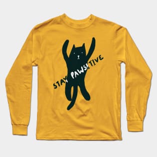 Stay Pawsitive Long Sleeve T-Shirt